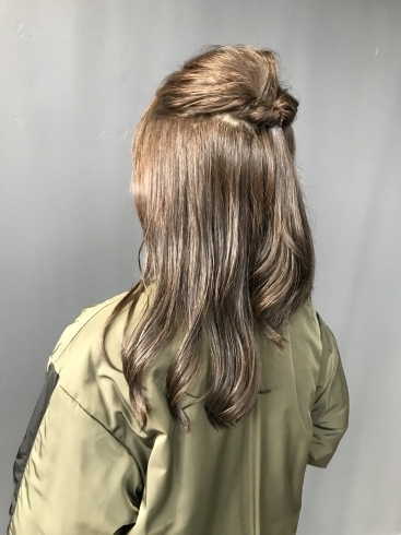 ミルクティーベージュ「最近の流行りは！【髪質改善は京都市西京区のヘアサロン、フレールにお任せ下さい】」