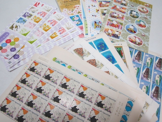 「伊丹市春日丘のお客様。記念切手をお買取りさせていただきました。切手の買取りは、おたからやJR伊丹店！」
