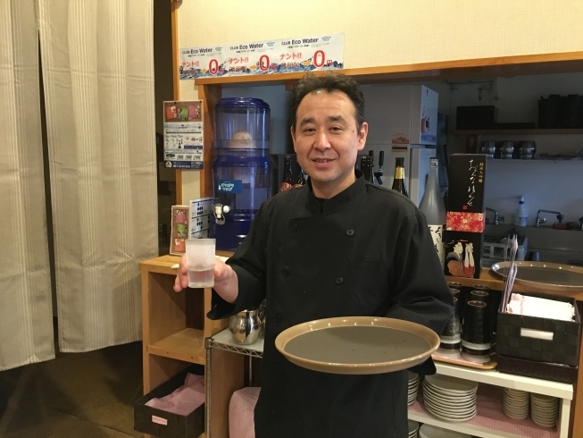 「「飲めるミネラル除菌液」でお迎え」