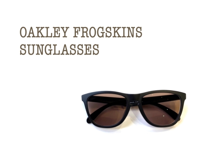 オークリーフロッグスキンで度付きサングラス「【オーダー品】OAKLEY度付きサングラス|出雲市姫原のメガネ21」
