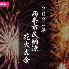 【2024年夏|西条市】西条市民納涼花火大会