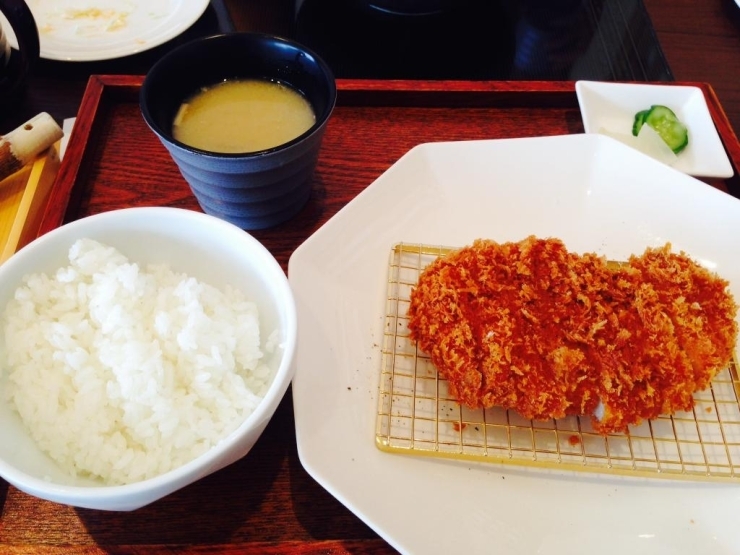 宮崎県産豚肉のトンカツ御膳