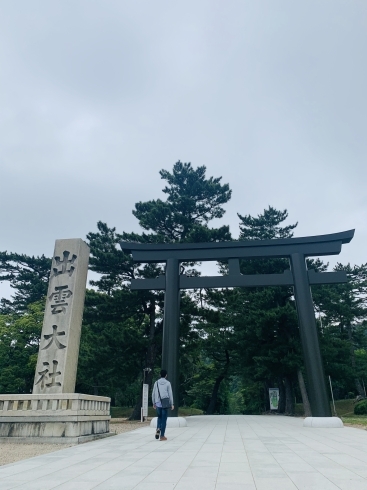 「出雲大社に行ったらラッキーな事が！(◍ ´꒳` ◍)b斐川町」