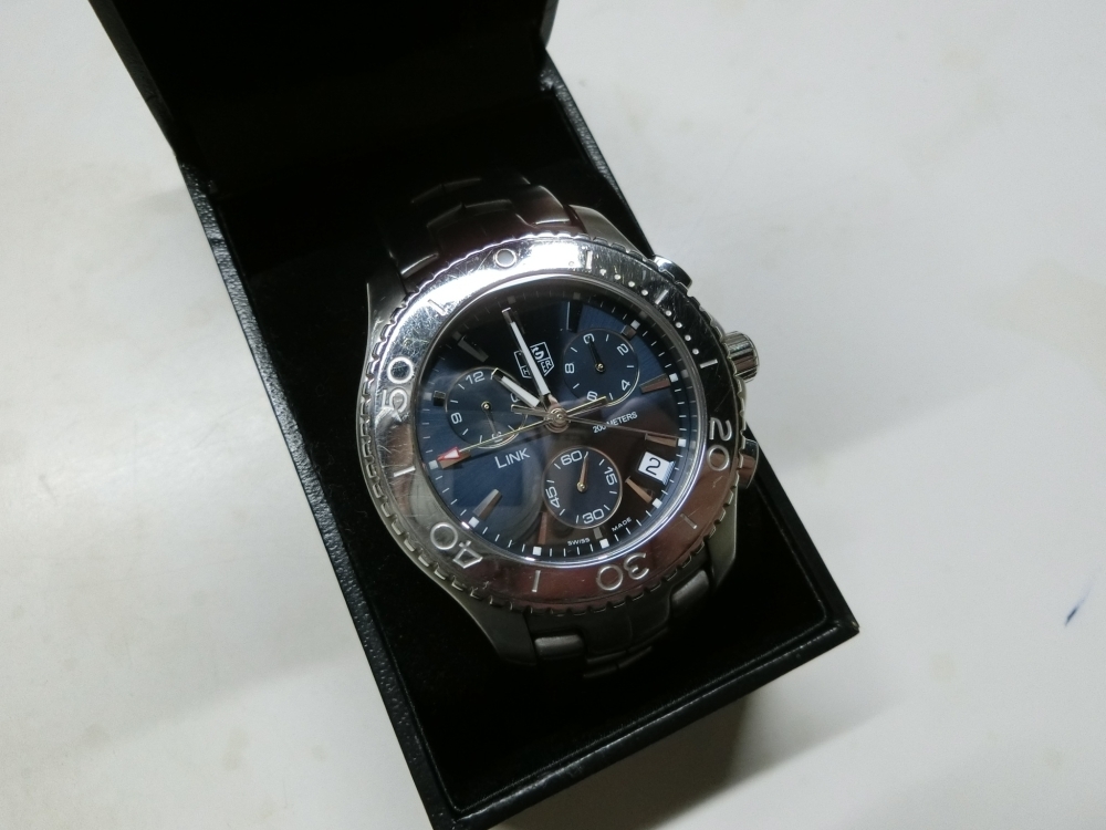 TAG Heuer／タグホイヤー・ CJ112 リンククロノお買取させて頂きました。 買取専門店大吉 佐世保店！ | 買取専門店 大吉  佐世保店のニュース | まいぷれ[佐世保]