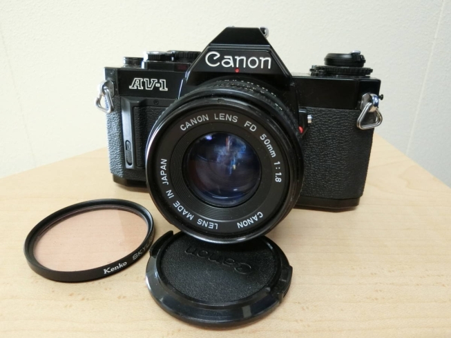 キャノン／Canon AV-1・フィルムカメラ「Canon・AV-1お買取させて頂きました。カメラ・レンズのお買取は（　＾ω＾）・・・買取専門店大吉　佐世保店へお任せ下さい！」