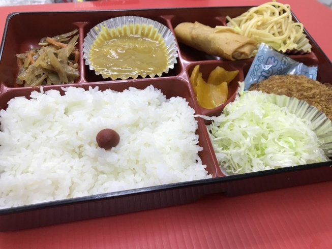 「本日の日替わりお弁当♪」