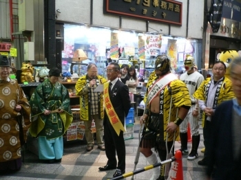 今年もダンディ葭川理事長さん<br>司会進行は今年もタージンさん