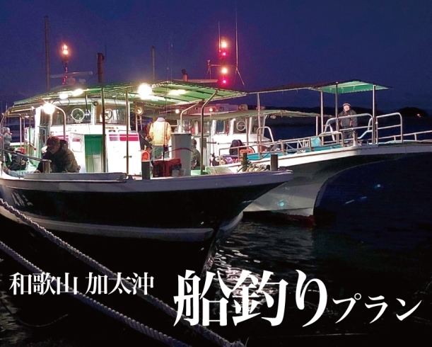 和歌山加太で船釣りツアー「今日のおすすめツアー紹介❣」