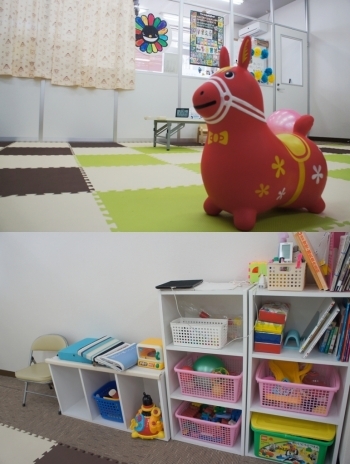 子どもたちが遊ぶお部屋の様子です。<br>木村も童心に返ってばっちり遊んできました。