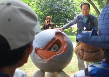 地球内部の構造。