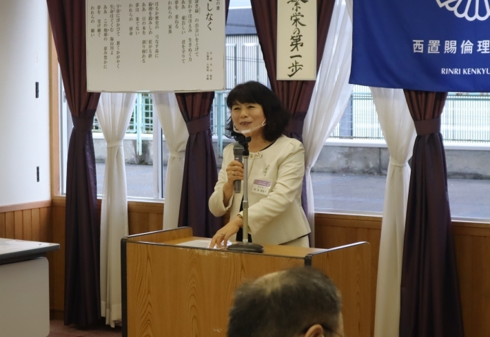 新会長の那須氏の講話「【ご報告】9/2(水)のモーニングセミナーは『令和3年度　会長所信表明』でした」