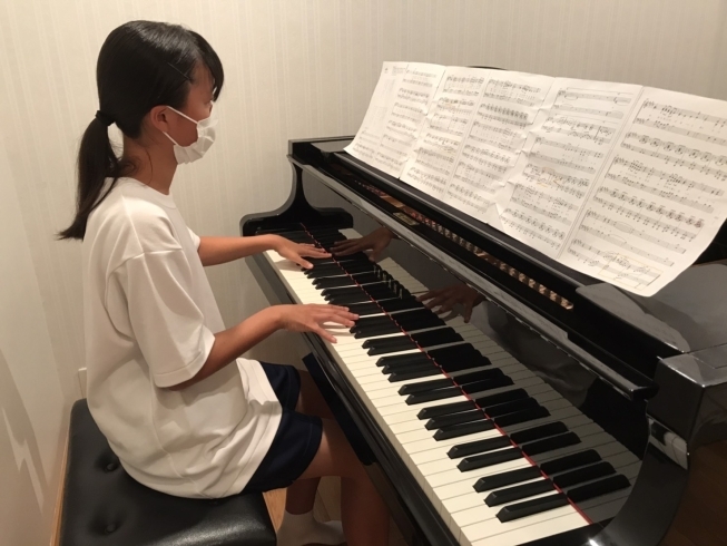 「合唱コンクールで伴奏者に選ばれました（伊奈町 ピアノ  バイオリン リトミック教室)」