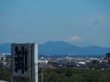会社から富士山見えました♪