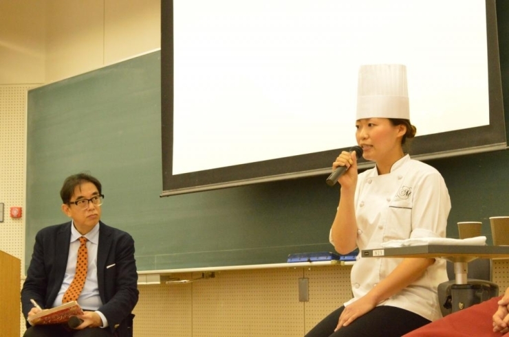 ケーキ作りにかける山口シェフの想いをお聞きしました。