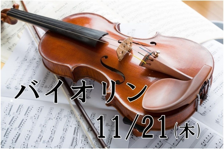 バイオリン体験レッスン日11/21「★10周年特別キャンペーン★」