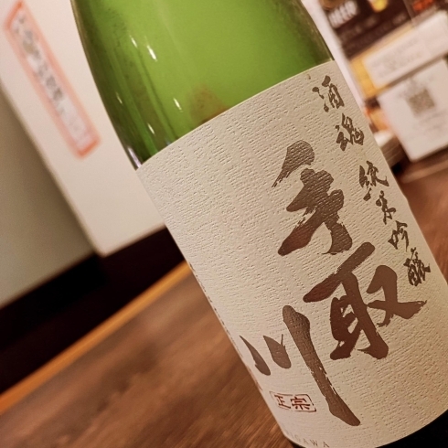今月の日本酒　酒魂純米吟醸・手取川「今月の焼酎、日本酒のご紹介」