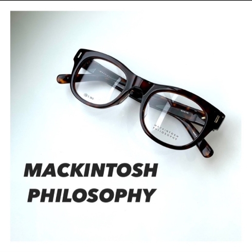 人気メンズブランドのマッキントッシュフィロソフィー「Mackintosh philosophyの太セル|出雲市姫原のメガネ21出雲店」
