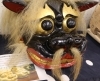 専用特製ケース付　山形県　置賜　黒獅子　獅子舞い　獅子頭 山形県 置賜 黒獅子 獅子舞い 獅子頭