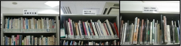 民族学文庫、大阪府カタログコレクション、さまざまな写真の本。