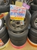 165/55R15 中古タイヤ　4本 中古 タイヤ×アルミ】165/55R15 75V 4本セット ￥32,890