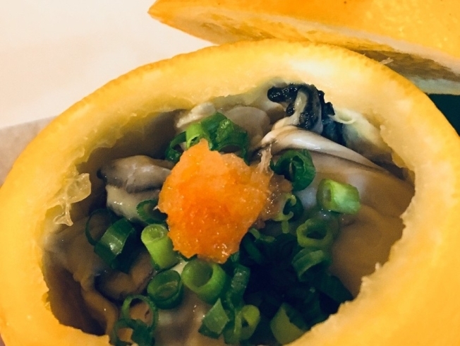 橙酢牡蠣「広島産牡蠣と三陸産牡蠣」