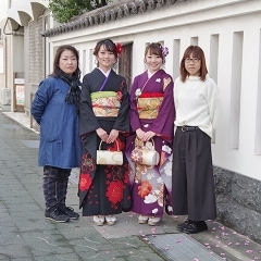 ●祝● 2019年成人式 美容室・写真館の様子 その1(新居浜)
