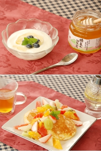 はちみつは様々な料理にも活用できます！！「三次はちみつ園 蜂家」