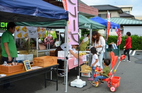 第１回ゆうすい商店会「ゆうすい朝市」