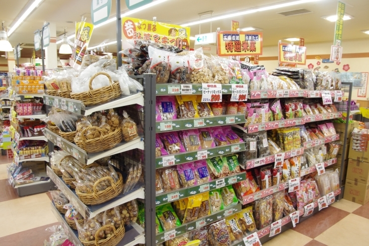 「ビッグサン食品店」当店人気の食品やお菓子は、味・素材にこだわっています！