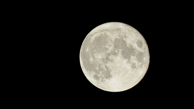 カメラで撮影「9月21日 「満月・中秋の名月」見えました！」