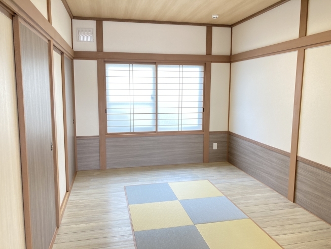 和室６帖　子供の遊び部屋にもできるかわいい畳柄「オープンハウス開催します！」