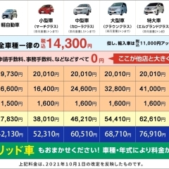 車検費用の合計金額がお安くなりました！【車検の速太郎　長井店（有限会社　いしだ自動車）】