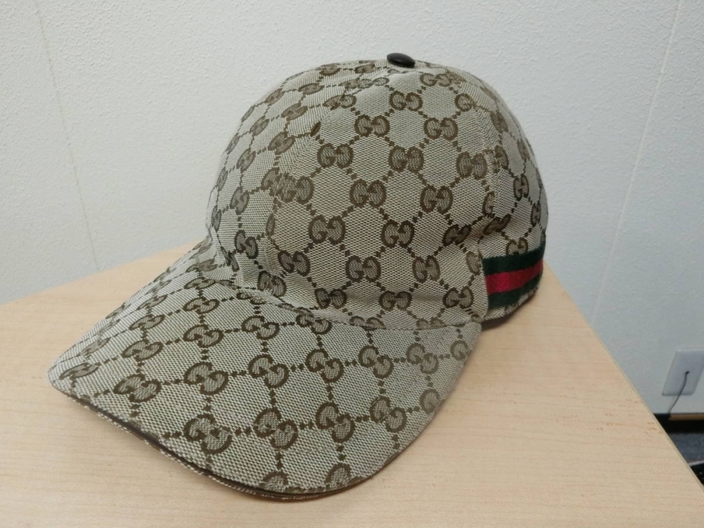 GUCCI／GGキャンバス ベースボールキャップ 200035！お買取させて頂き