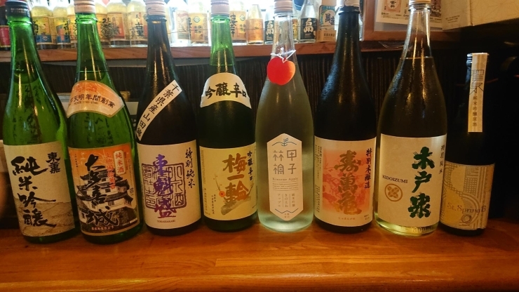 第４回<千葉の酒をのむ  その２>「日本酒８種ブラインド味見し放題」
