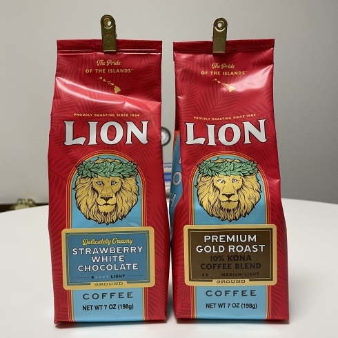 「LION Coffee仕入れました！」