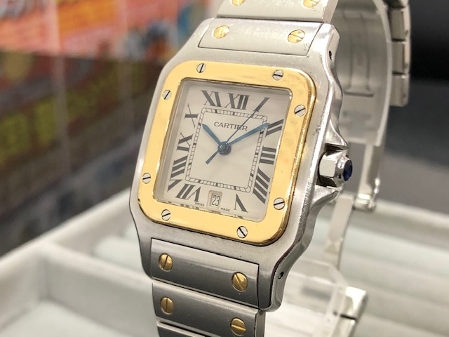 「大黒屋 瑞江店 カルティエ Cartier サントスガルベ ＬＭ  腕時計 をお買取させて頂きました。　　瑞江　篠崎　一之江　船堀」