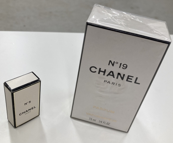 「【CHANEL（シャネル）香水　使用済みOK 高価買取】奈良県の買取専門店「おたからや　イオンビッグ香芝店」」