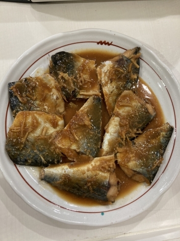 「サバの味噌煮美味しく出来ました‼️ 【札幌市北区新琴似　野菜のおかず　ほっこり】」