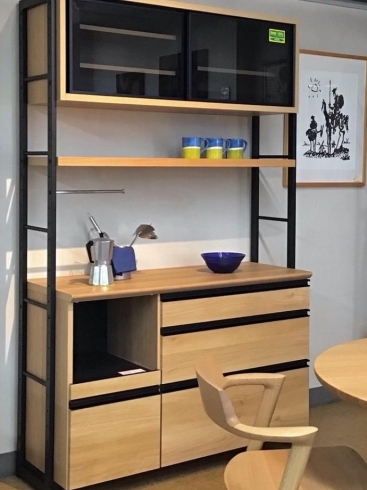 「神戸市の国産家具専門店　ネクスト。キッチンボード再入荷のお知らせ。」