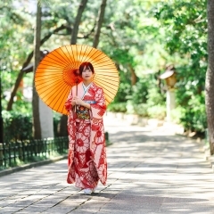 家族揃って成人式の前撮り　　【千葉 稲毛 美浜 浅間神社近くの写真館★着物・和装撮影はプロにお任せ】