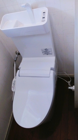 新設トイレ画像「トイレリフォーム　そろそろ替え時が近づいていませんか？🧐【埼玉県鴻巣市のリフォーム会社・クボタホームクリニック】」