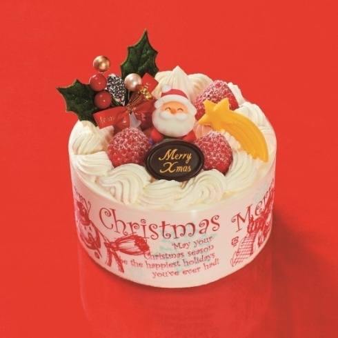 クリスマス生デコレーション　4号「【Merry Christmas🎄】明日まで数量限定販売！オランダ家の2種類のクリスマスケーキを店頭にてお買い求めいただけます♩」
