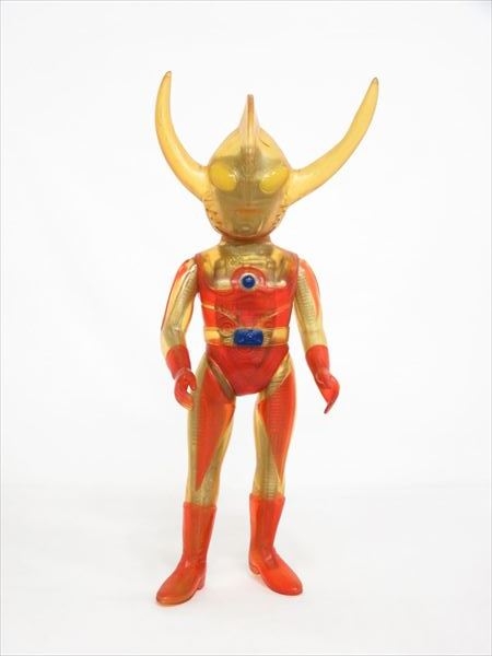 当時物 ブルマァク式 無版権パチ ウルトラの母 約15cm 駄菓子屋 ソフビ-