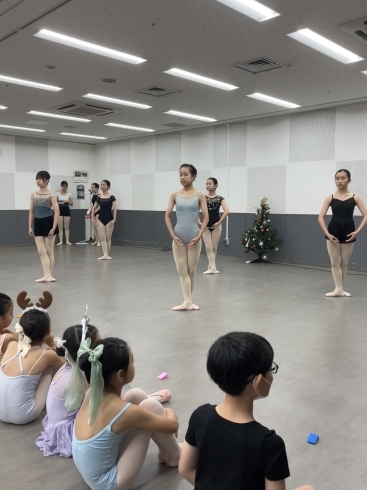 「クリスマス会終わりました！「南行徳バレエスタジオ★初心者大歓迎」」