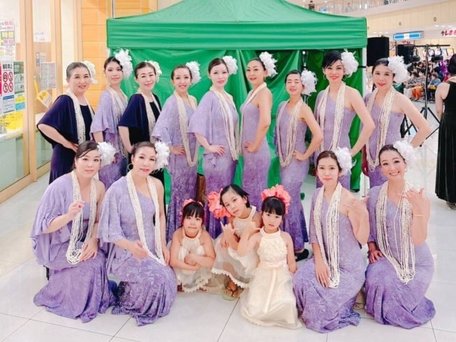 2023年9月初めてみんなでドレスを着ました♡「西葛西＆江東区☆フラダンス☆大人女性の習い事におすすめです♪」