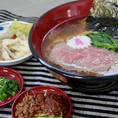 喜多方市のラーメン専門店あじ庵食堂さんにて、インバウンド向け喜多方ラーメン 「極上の喜多方ラーメン」メディア向け開発発表および試食会に行って来ました♪