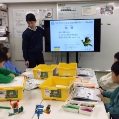【練馬駅/小学生/ロボット教室/プログラミング教室】ペンギンを作ってみました♪