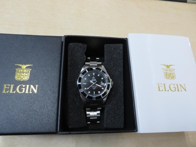 ELGIN／エルジン・ダイバーズウオッチ「高級ブランド時計からカジュアルまで幅広～く　　　お買取致しております。各種時計のお買取は・・・　買取専門店大吉　佐世保店へお任せ下さい！」