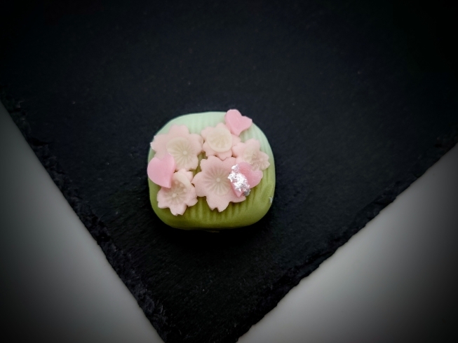 千本桜「さくらの季節ですね　【もみじや　鴻巣市　和菓子】」