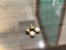 K18の真珠付きピアス高価買取致しました【かいとる雪が谷大塚駅前店】